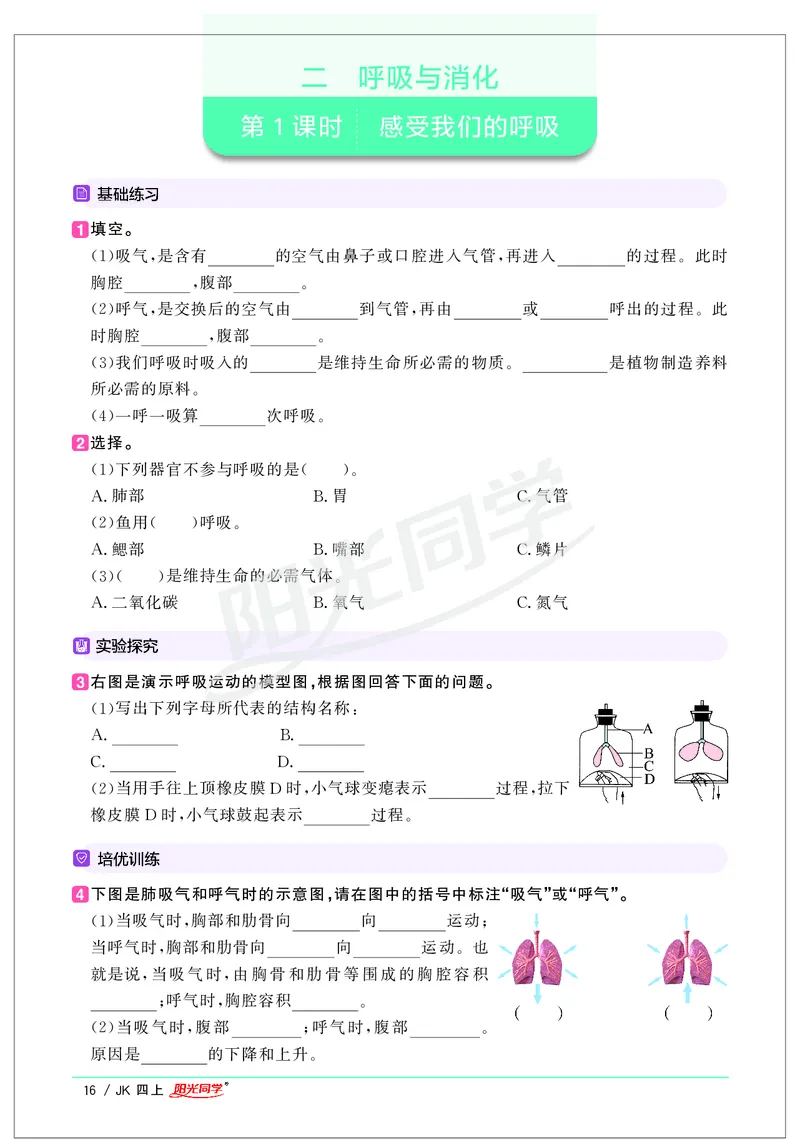 课时科学JK四上_2024年人教版小学数学一二三四五六年级上册下册期中期末试a0747_小学全科《同步练习+精品试卷》打包下载（1-6年级单元月考期中期末试卷）_小学科学
