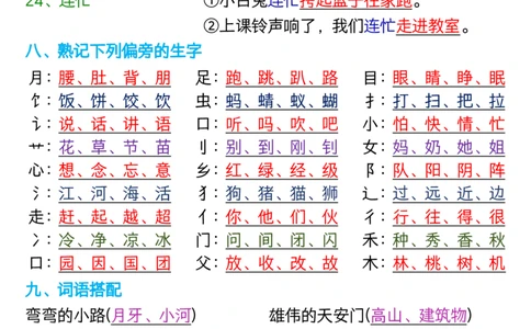 1124新版一年级语文下册全册重点知识总结_一年级上下册资料_一年级下册小红书同款资料_一下数学