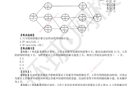 34.第34讲-43时间参数计算方法（3）_2026年一级建造师_2026年一建管理_2025年一建管理SVIP_02-基础精讲✿高端面授✿深度强化_25-管理《考点精讲班》张君、郑春秋HQ_张君