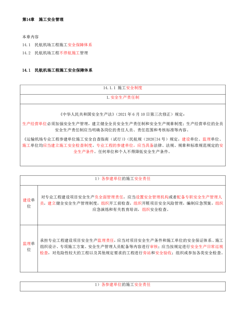 01.69-第14章-施工安全管理（一）_2026年一级建造师_2026年一建民航_2025年一建民航SVIP_02-基础精讲✿高端面授✿深度强化_11-民航《教材精讲班》高永志SMR_14.第十四章