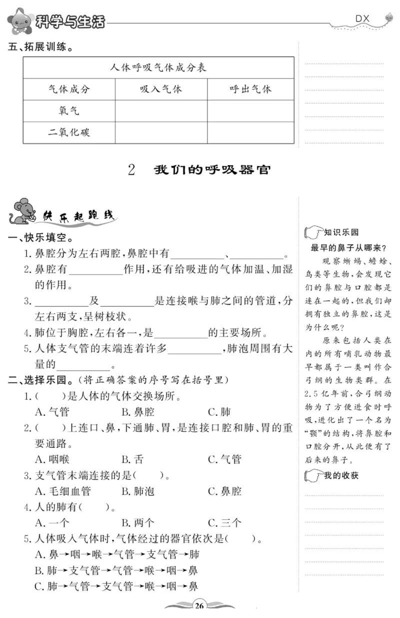 智能训练&middot;科学四年级上册大象版_2024年人教版小学数学一二三四五六年级上册下册期中期末试a0747_小学全科《同步练习+精品试卷》打包下载（1-6年级单元月考期中期末试卷）_小学科学