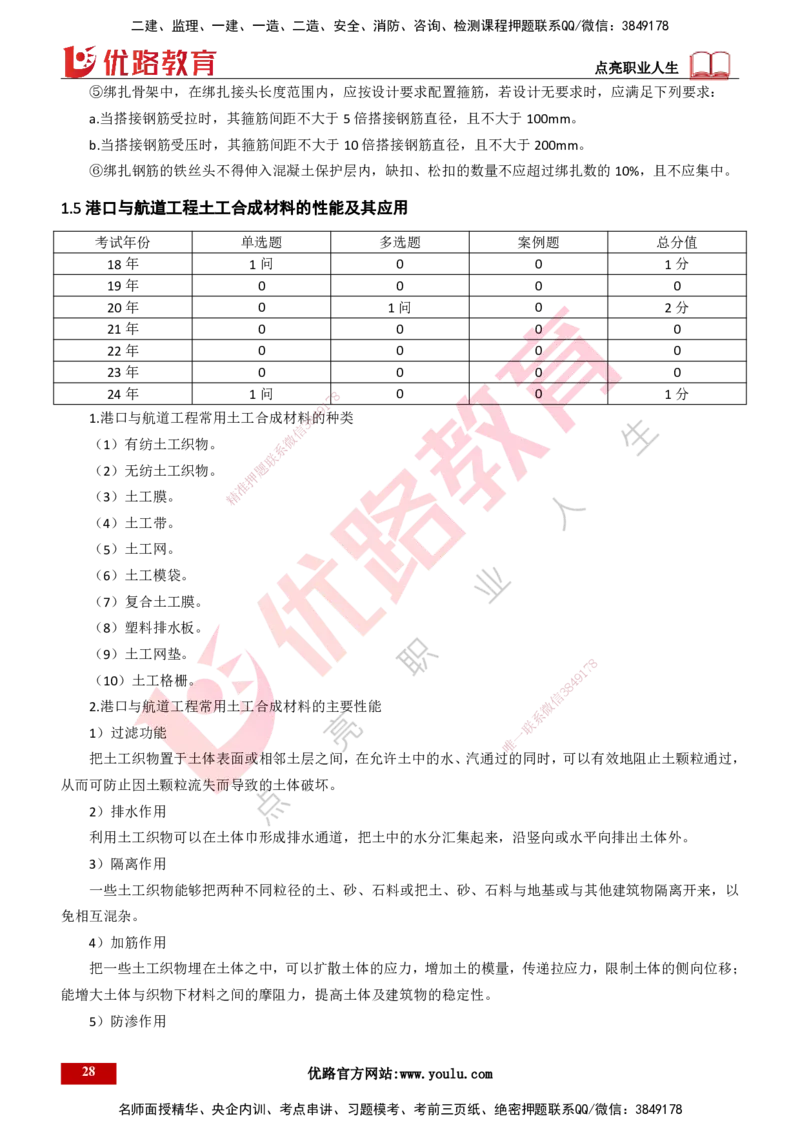25年一建《港口实务》精讲第1章1&middot;1~1&middot;10(03)讲义打印版_2026年一级建造师_2026年一建港航_2025年一建港航SVIP_02-基础精讲✿高端面授✿深度强化_02.第1章港口与航道工程专业技术