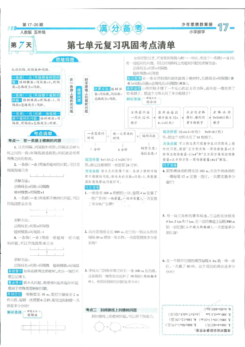 少年素质教育报5年级上册数学人教版_2024年人教版小学数学一二三四五六年级上册下册期中期末试a0747_小学全科《同步练习+精品试卷》打包下载（1-6年级单元月考期中期末试卷）