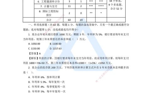 12.2025徐蓉-五年真题解析-2020年真题-单项选择题1_2026年一级建造师_2026年一建经济_2025年一建经济SVIP_03-习题精析✿实战特训✿模考通关_04-经济《五年真题解析》王晓波HX_讲义
