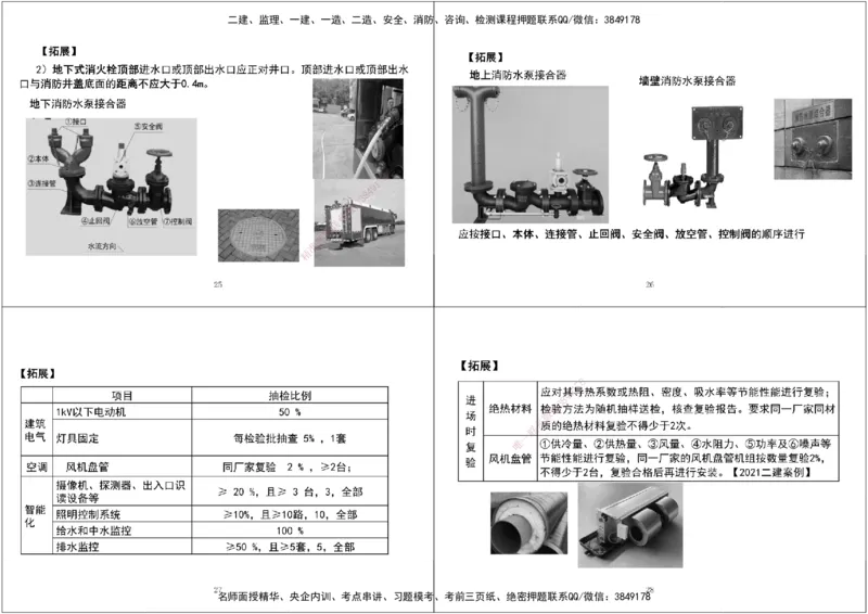 08.第一次课-第五次课拓展汇总黑白打印版_2026年一级建造师_2026年一建机电_2025年一建机电SVIP_04-冲刺串讲✿考点强化✿小灶集训_28-机电《A计划案例专练》马明宇XT