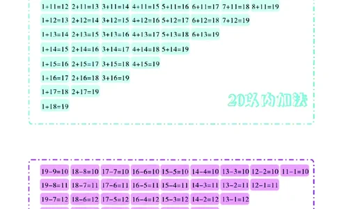 幼小衔接一日一练：数学③新_幼小衔接全套_7.幼小衔接全套_幼小衔接数学一日一练