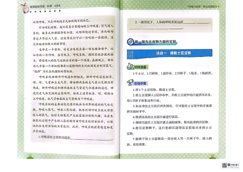 暑假轻松升级科学4升5_2024年人教版小学数学一二三四五六年级上册下册期中期末试a0747_小学全科《同步练习+精品试卷》打包下载（1-6年级单元月考期中期末试卷）_小学科学