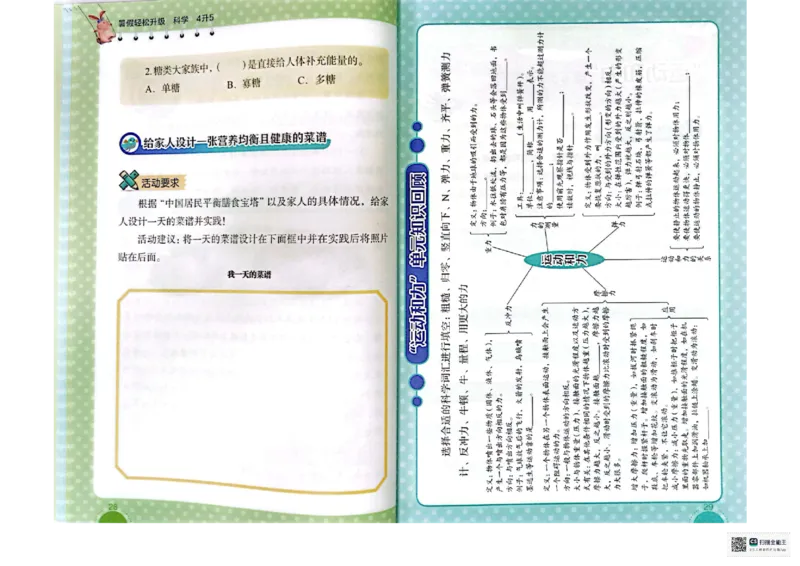 暑假轻松升级科学4升5_2024年人教版小学数学一二三四五六年级上册下册期中期末试a0747_小学全科《同步练习+精品试卷》打包下载（1-6年级单元月考期中期末试卷）_小学科学