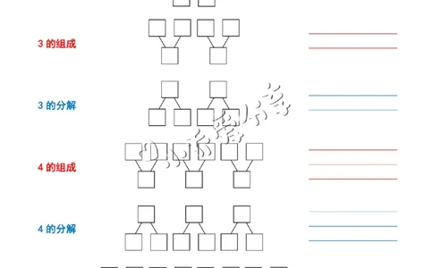 11、10以内数的组成与分解_纯图版_小学全网线上同款资料_36号文件速算_速算_速算和思维