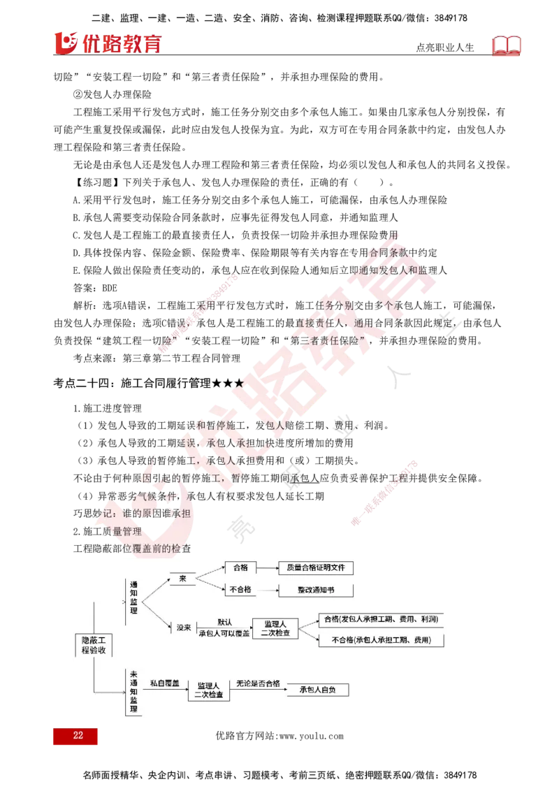 25年一建《项目管理》核心考点打印版_2026年一级建造师_2026年一建管理_2025年一建管理SVIP_04-冲刺串讲✿考点强化✿小灶集训_20-管理《核心考点狙击》张老师YL_讲义