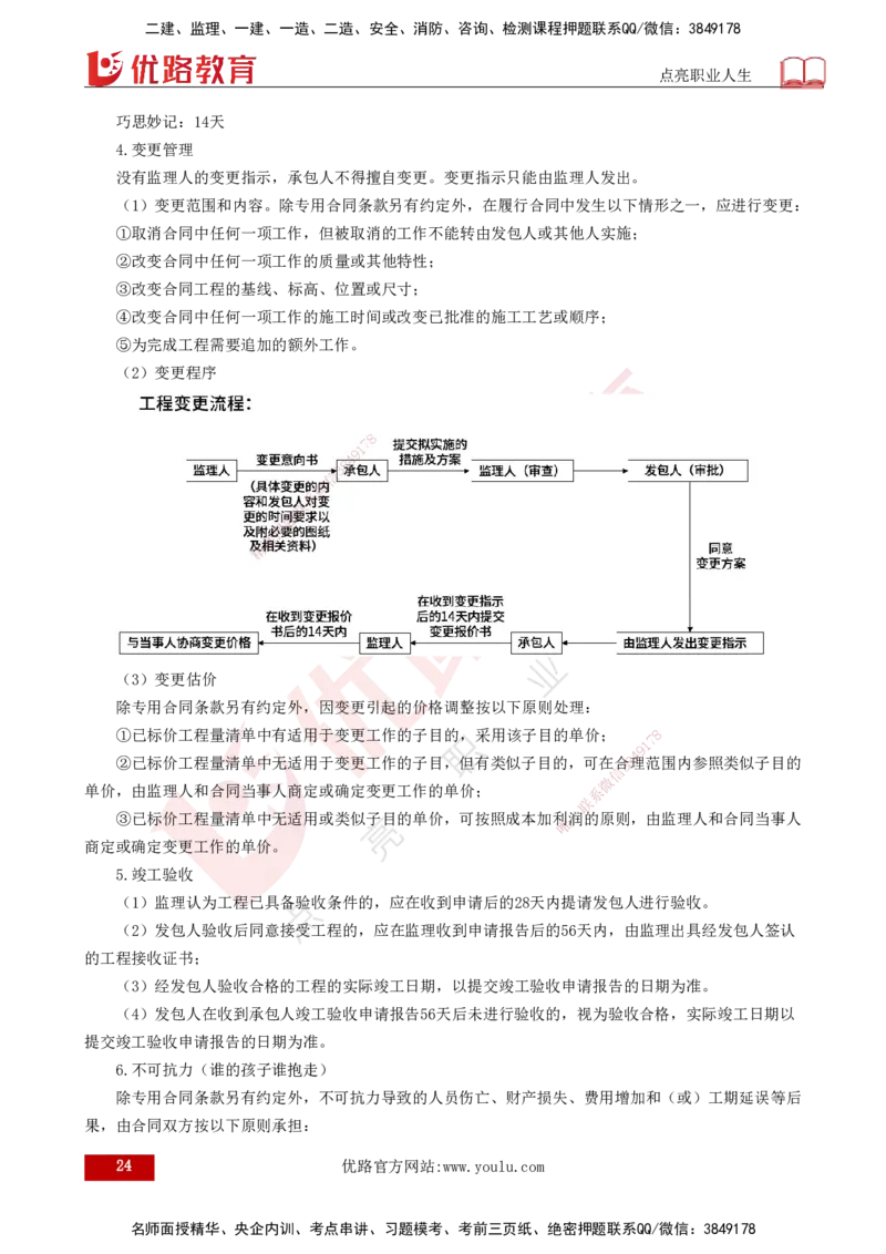 25年一建《项目管理》核心考点打印版_2026年一级建造师_2026年一建管理_2025年一建管理SVIP_04-冲刺串讲✿考点强化✿小灶集训_20-管理《核心考点狙击》张老师YL_讲义