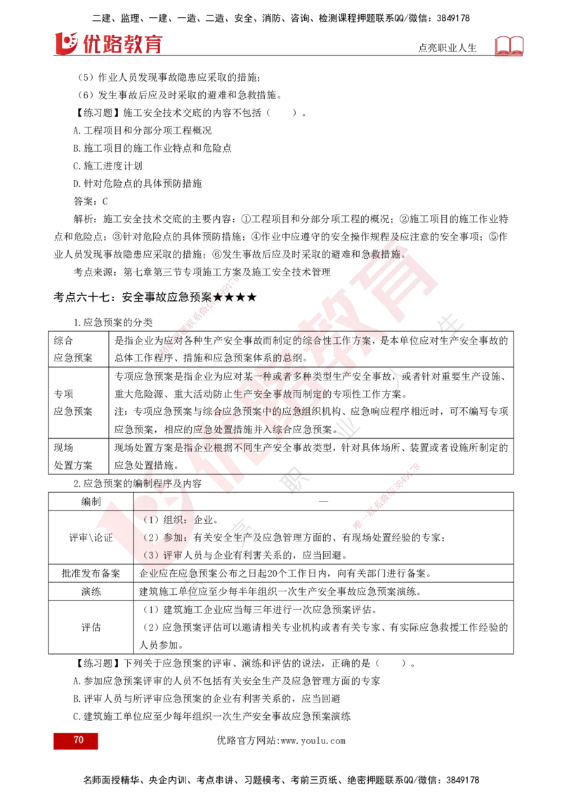 25年一建《项目管理》核心考点打印版_2026年一级建造师_2026年一建管理_2025年一建管理SVIP_04-冲刺串讲✿考点强化✿小灶集训_20-管理《核心考点狙击》张老师YL_讲义