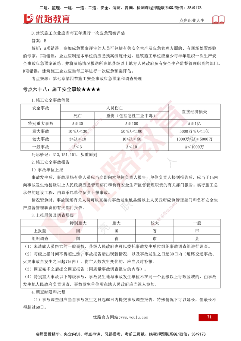 25年一建《项目管理》核心考点打印版_2026年一级建造师_2026年一建管理_2025年一建管理SVIP_04-冲刺串讲✿考点强化✿小灶集训_20-管理《核心考点狙击》张老师YL_讲义