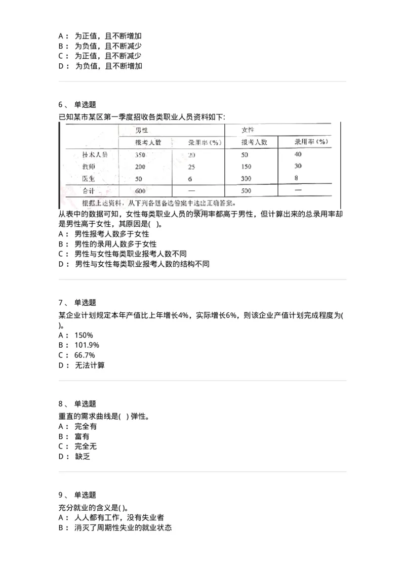 0-军队文职人员招聘考试《经济学》模拟预测9-325724_军队文职(1)_01.军队文职真题-专业课_（全）版本一（历年真题+章节练习+模拟题）_经济学(军队文职)_预测模拟_纯题目