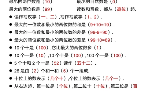 2025秋新版幼升小数学必背知识点归纳汇总_一上数学25秋