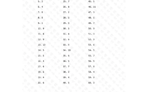 10以内加法第41~60篇答案_小学数学口算竖式脱式计算应用题一二三四五六年级上下册电_小学数学口算题库电子版（1-6）_小学数学口算一年级_口算题适合1年级(含答案）