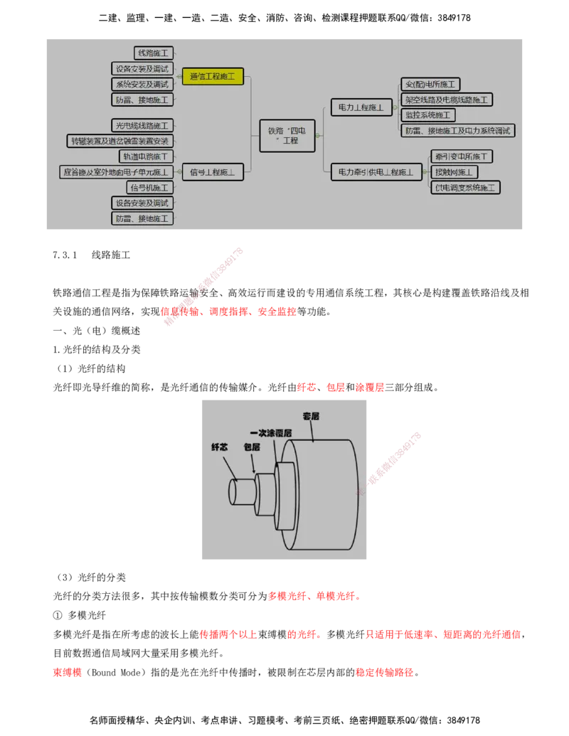 08.50-第7章-7.3-通信工程施工_2026年一级建造师_2026年一建铁路_2025年一建铁路SVIP_02-基础精讲✿高端面授✿深度强化_11-铁路《天一精讲班》陈士甲KL_07.第七章
