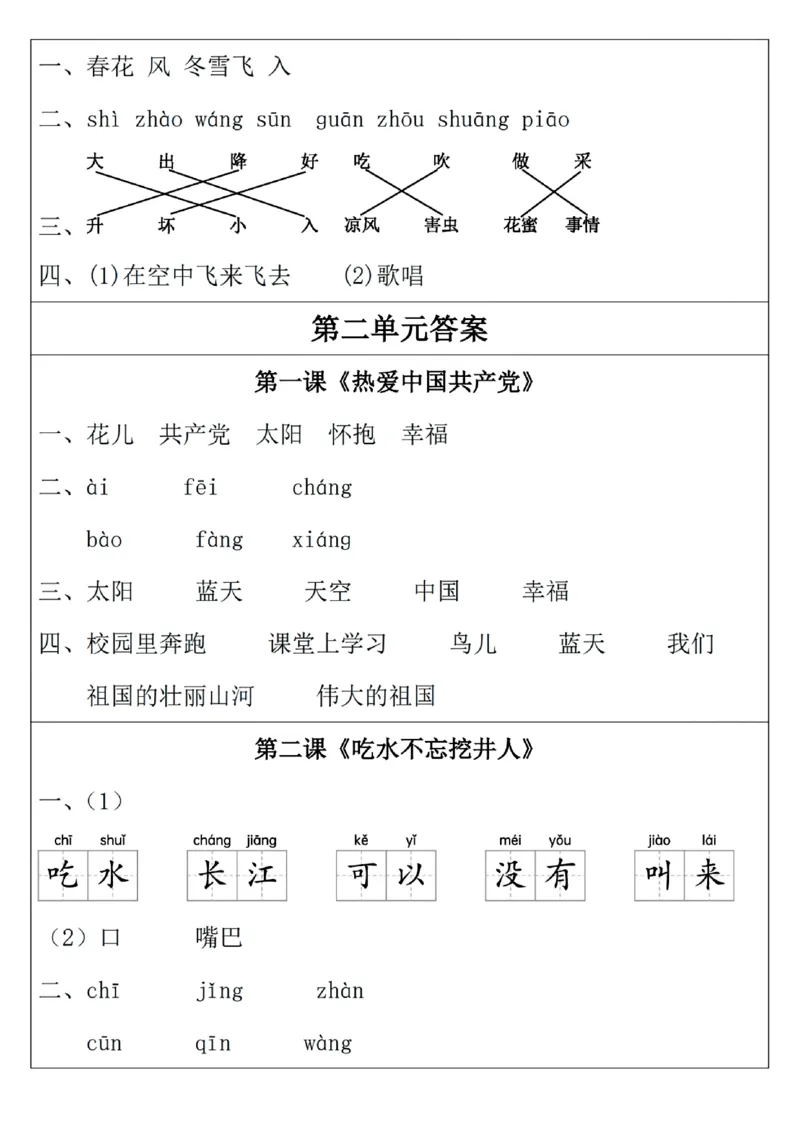 1093一年级下册语文一课一练_一年级上下册资料_一年级下册小红书同款资料_一下数学