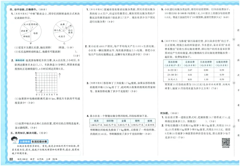25秋王朝霞：培优100分 5数上