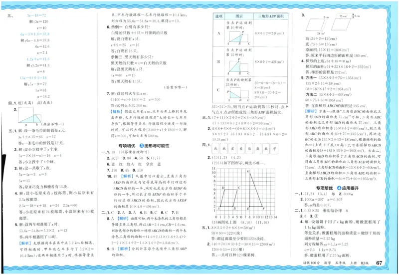 25秋王朝霞：培优100分 5数上