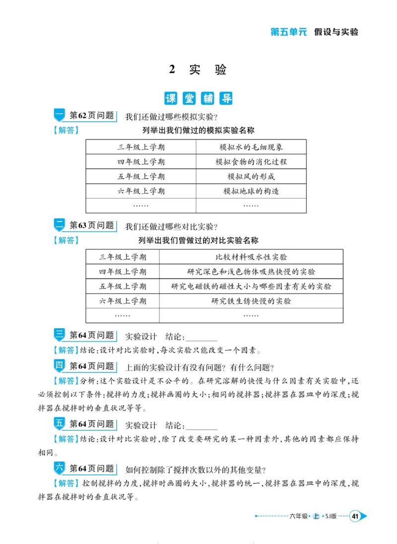 科学苏教版左记右练6年级上册_2024年人教版小学数学一二三四五六年级上册下册期中期末试a0747_小学全科《同步练习+精品试卷》打包下载（1-6年级单元月考期中期末试卷）_小学科学