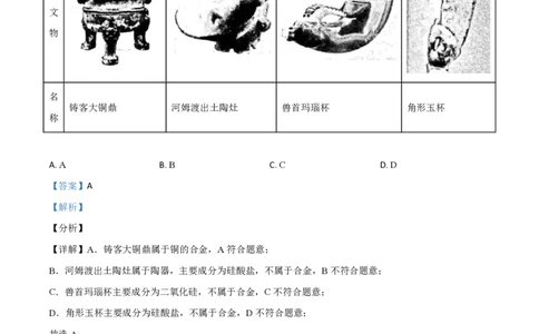 2021年高考化学试卷（广东）（解析卷）_历年高考真题合集_化学历年高考真题_新&middot;PDF版2008-2025&middot;高考化学真题_化学（按试卷类型分类）2008-2025_自主命题卷&middot;化学（2008-2025）(1)