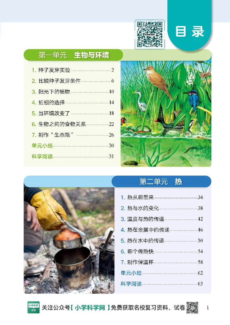 2024版教科版新教材12册目录公众号：小学科学网_2024版教科版新教材12册目录公众号：小学科学网