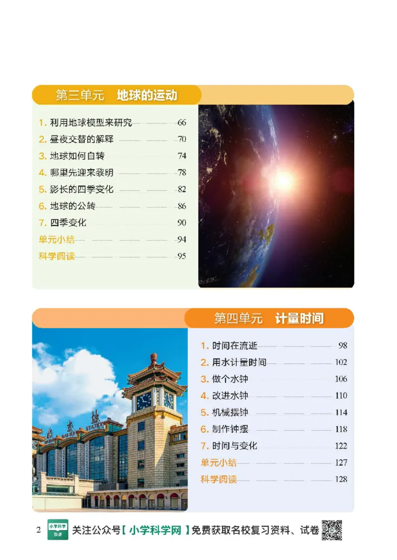 2024版教科版新教材12册目录公众号：小学科学网_2024版教科版新教材12册目录公众号：小学科学网