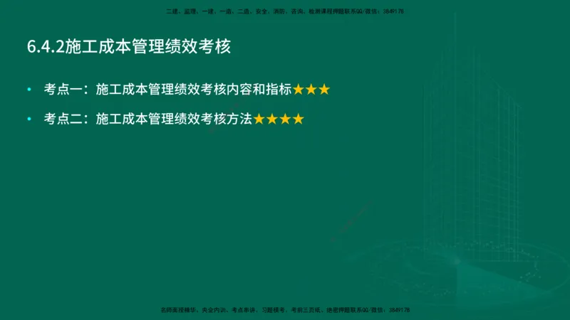 25年一建《项目管理》大V精讲第6章讲义在线版_2026年一级建造师_2026年一建管理_2025年一建管理SVIP_02-基础精讲✿高端面授✿深度强化_30-管理《强化精讲班》许名标YL