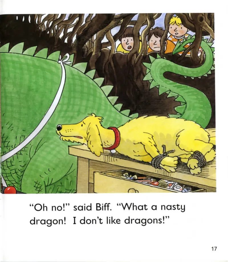 5-03TheDragonTree_Frank（小毛怪）老师爆笑阅读单词课（50个故事3000词）_牛津树5级别穿越单词课课件