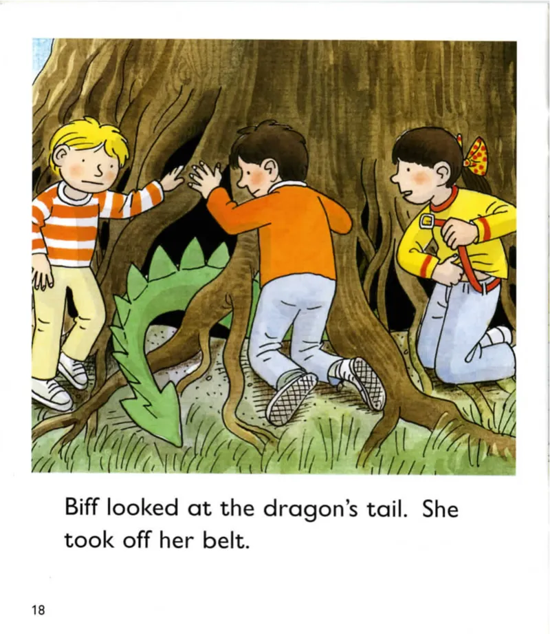 5-03TheDragonTree_Frank（小毛怪）老师爆笑阅读单词课（50个故事3000词）_牛津树5级别穿越单词课课件