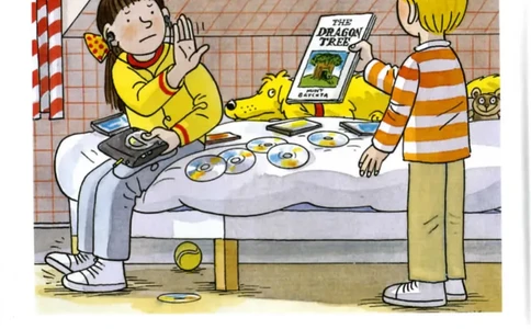 5-03TheDragonTree_Frank（小毛怪）老师爆笑阅读单词课（50个故事3000词）_牛津树5级别穿越单词课课件