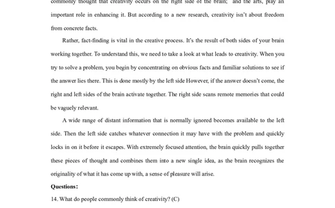 2019年高考英语试卷（上海）（秋考）（答案卷）_英语历年高考真题_新&middot;Word版2008-2025&middot;高考英语真题_英语（按年份分类）2008-2025_2019&middot;高考英语真题