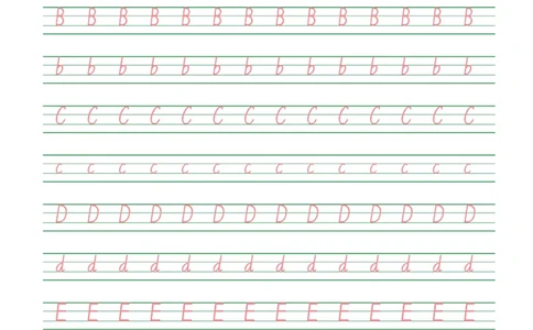 26字母描红_拼音专项