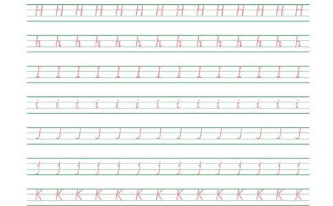 26字母描红_拼音专项