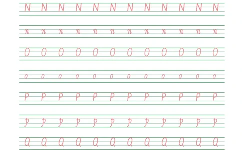 26字母描红_拼音专项