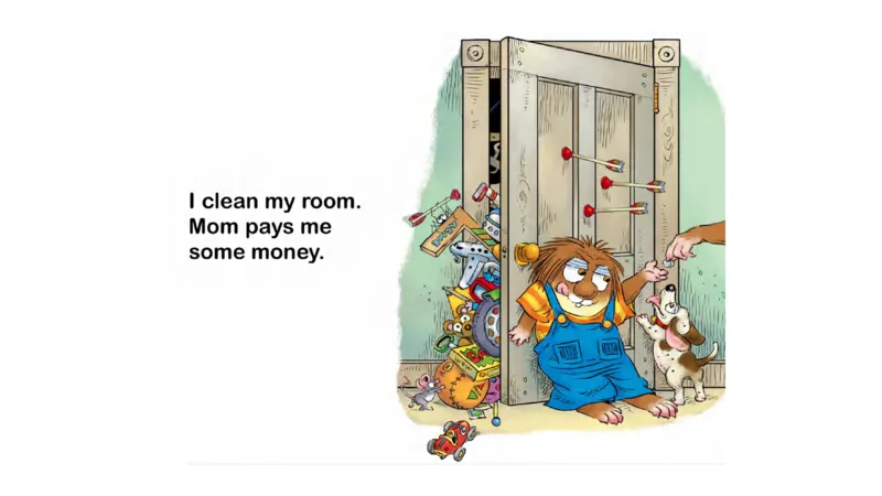 01.JustSavingMyMoney_Frank（小毛怪）老师爆笑阅读单词课（50个故事3000词）_小炸毛爆笑故事单词课课件