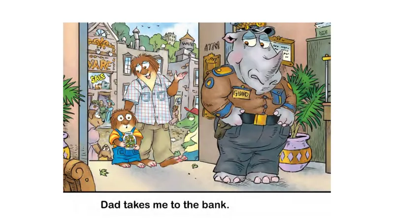 01.JustSavingMyMoney_Frank（小毛怪）老师爆笑阅读单词课（50个故事3000词）_小炸毛爆笑故事单词课课件