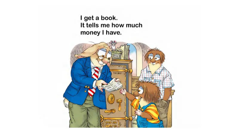 01.JustSavingMyMoney_Frank（小毛怪）老师爆笑阅读单词课（50个故事3000词）_小炸毛爆笑故事单词课课件