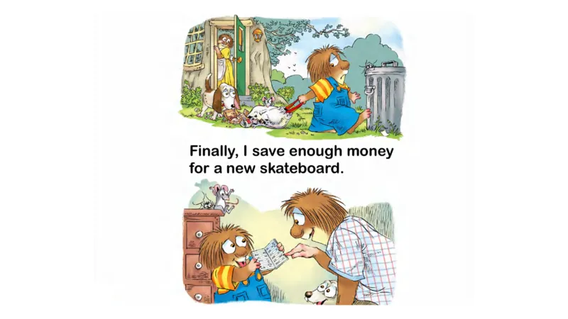 01.JustSavingMyMoney_Frank（小毛怪）老师爆笑阅读单词课（50个故事3000词）_小炸毛爆笑故事单词课课件