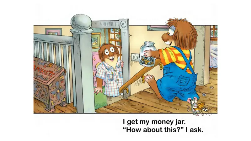 01.JustSavingMyMoney_Frank（小毛怪）老师爆笑阅读单词课（50个故事3000词）_小炸毛爆笑故事单词课课件