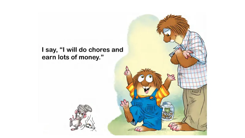 01.JustSavingMyMoney_Frank（小毛怪）老师爆笑阅读单词课（50个故事3000词）_小炸毛爆笑故事单词课课件