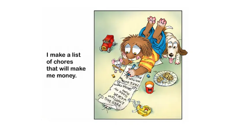 01.JustSavingMyMoney_Frank（小毛怪）老师爆笑阅读单词课（50个故事3000词）_小炸毛爆笑故事单词课课件