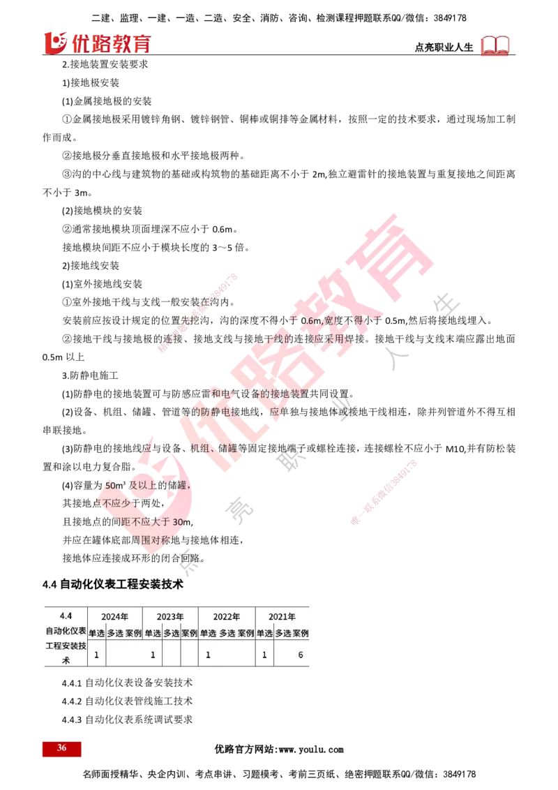 25年一建《机电实务》大V精讲第4章讲义打印版_2026年一级建造师_2026年一建机电_2025年一建机电SVIP_02-基础精讲✿高端面授✿深度强化_32-机电《强化精讲班》王建波YL