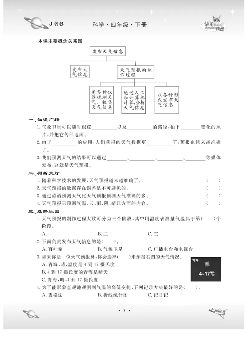 名校练+考四年级下册科学冀人版_2024年人教版小学数学一二三四五六年级上册下册期中期末试a0747_小学全科《同步练习+精品试卷》打包下载（1-6年级单元月考期中期末试卷）_小学科学