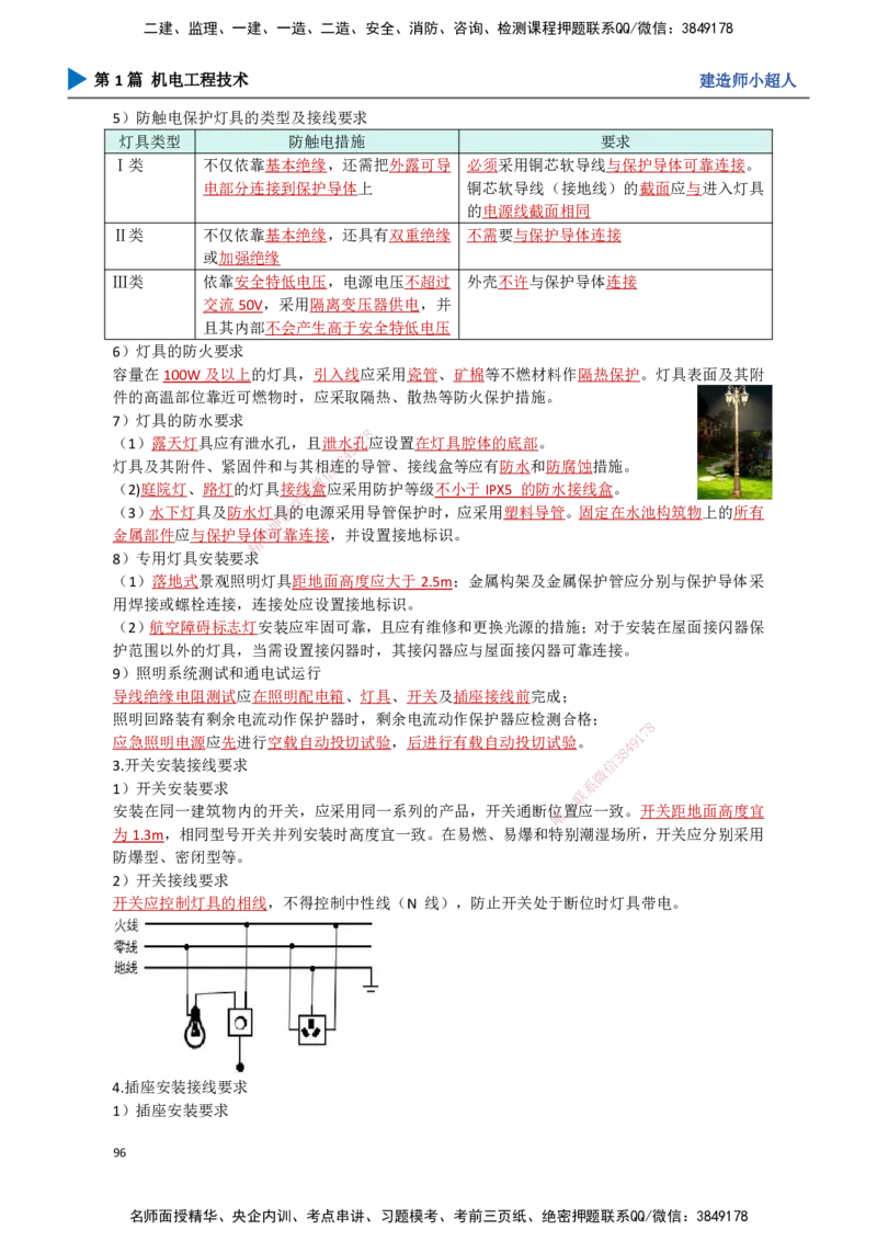 09.建筑电气（2）_2026年一级建造师_2026年一建机电_2025年一建机电SVIP_02-基础精讲✿高端面授✿深度强化_21-机电《3D精讲班》小超人SMR推荐_讲义