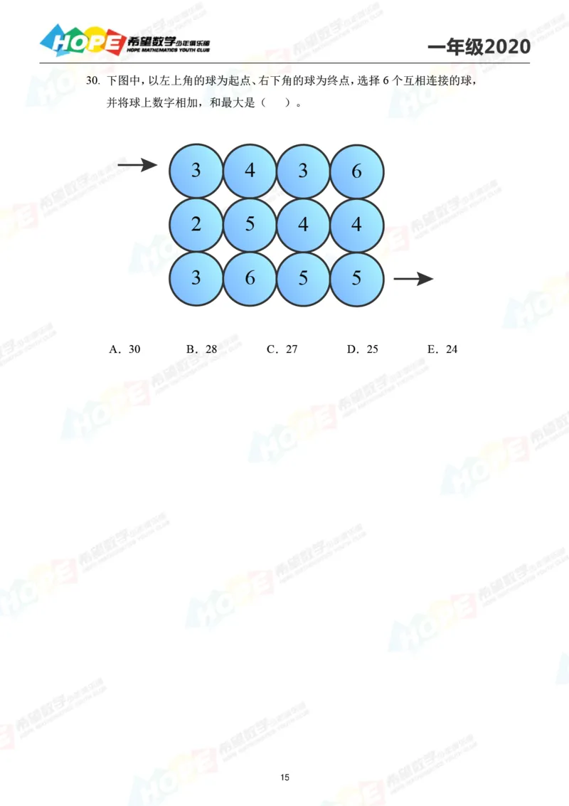2024年1年级完整版_希望杯IHC