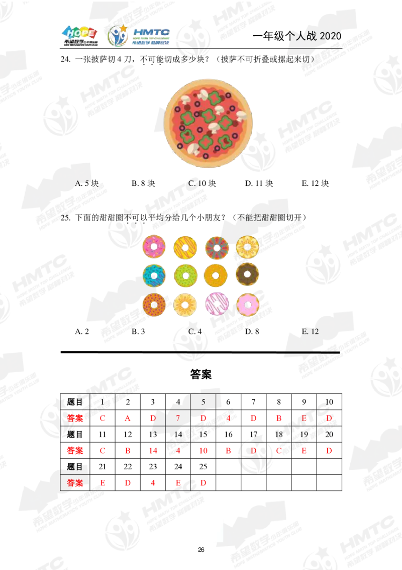 2024年1年级完整版_希望杯IHC