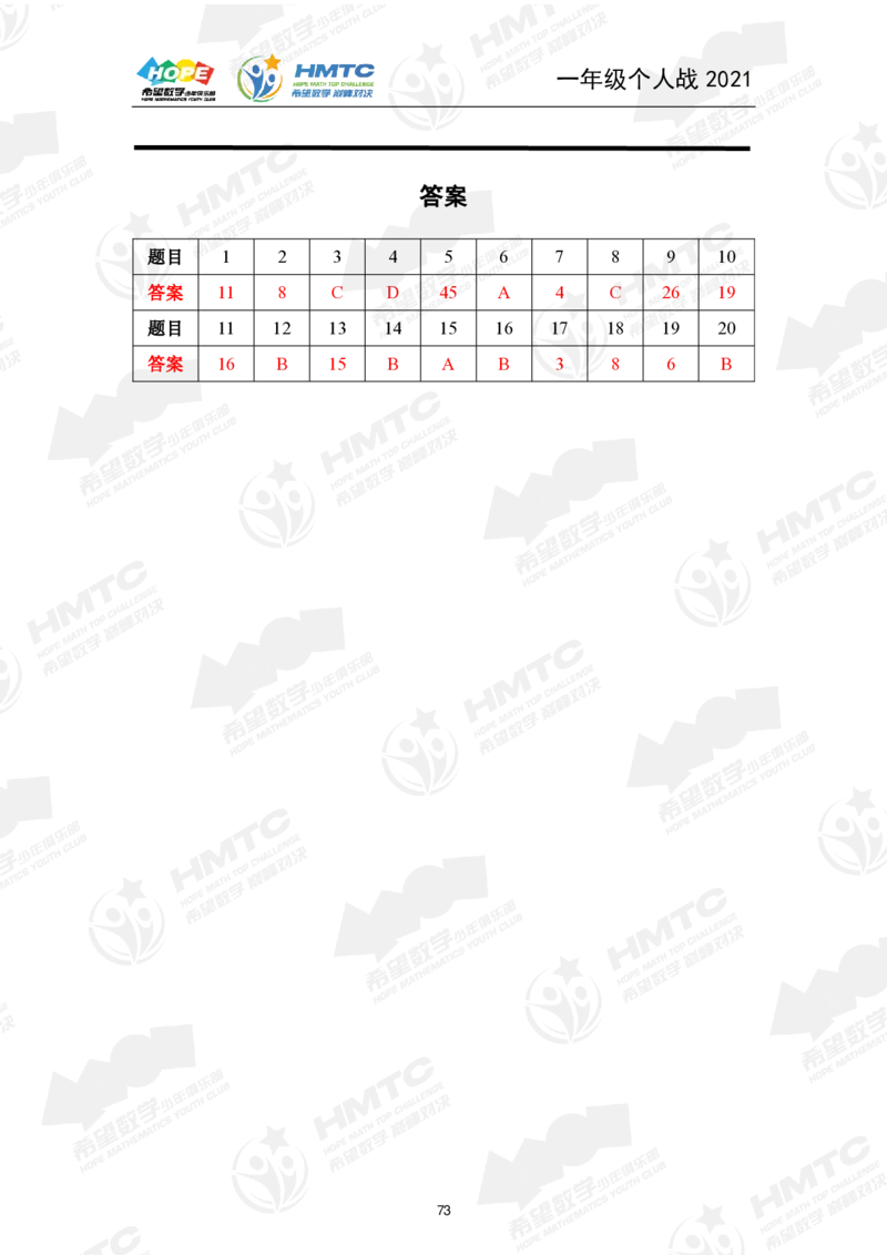 2024年1年级完整版_希望杯IHC