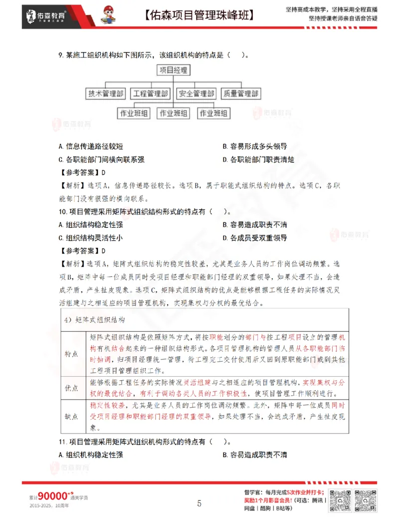 4月8日佑森项目管理珠峰班VIP作业答案_2026年一级建造师_2026年一建管理_2025年一建管理SVIP_02-基础精讲✿高端面授✿深度强化_36-管理《珠峰直播班》林子婷YS